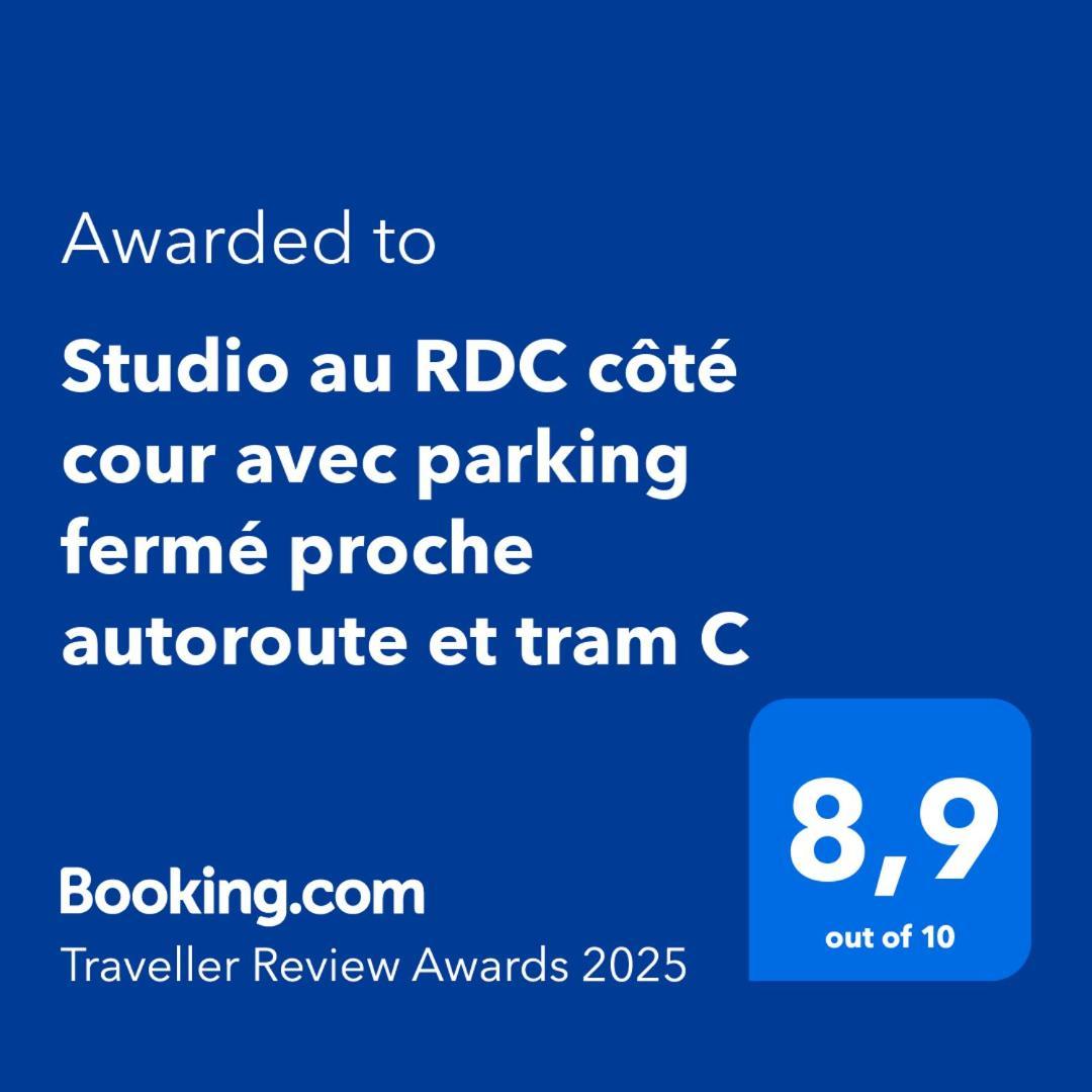 Studio Rdc Calme Avec Parking Ferme Pres Autoroute Et Tram C Mulhouse Exterior photo